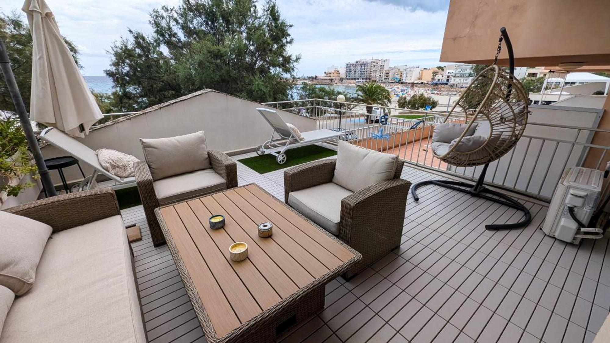 Apartamento con terraza
